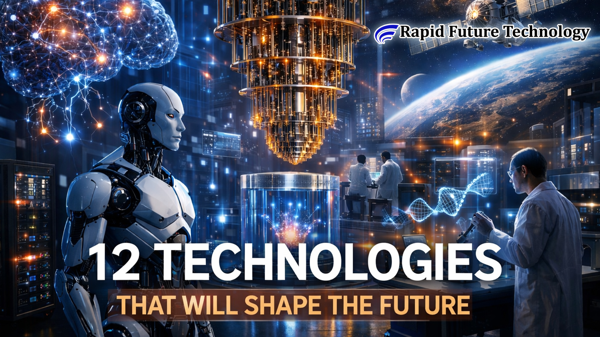 Emerging future technologies including AI robotics and quantum computing